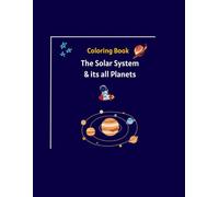 Solar System and its all Planets: Coloring Book for kids