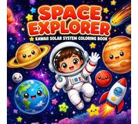 Solar System Coloring Book for Kids: Educational Coloring & Activity Book with Fun Space Facts - Planets, Sun, Moon, Astronauts & Rockets - Perfect for Boys and Girls Ages 4-8