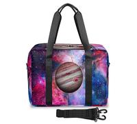 Solar System Jupite - Bolsa de viaje para mujeres y hombres, bolsa de viaje para fin de semana Galaxy Jupite, bolsas de noche de 32 L, bolsa de cabina grande para deportes, gimnasio, yoga, color, (32