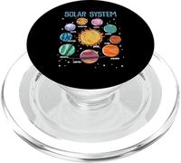 Solar System Planets Science Space Boys Girls Stem Kids PopSockets PopGrip para MagSafe