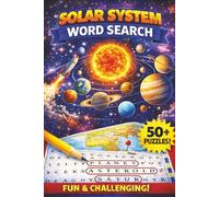 Solar System Word Search Book: Word Search with Easy to Read about Planets, Astronomy, Outer Space, and more [6x9 inches, 110 pages] 50+ puzzle....a Gift for Vacations, Holidays, and Free Times