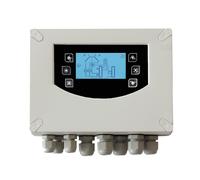 Solar Temperatur-Differenzregler Control Solar Solarregelung 5x Sensor