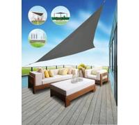 Solar Toldo Lámpara LED 3 , 25x3m Luz UV Viento Protección Sombra Triángulo