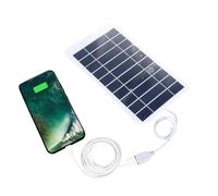 Solar USB Charger Flexible Portable Power Bank, Solar Panel USB