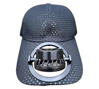 Solar & USB Rechargeable Fan Baseball Cap with Built-in 600mAh Battery, Sun Protection Cooling Sun Hat For Outdoor Fishing Cycling Camping To Beat Heat