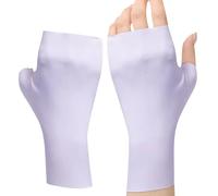 Solar UV Shield - Guante de medio dedo al aire libre, cubierta de brazo de manga manual de bloqueo de sol, accesorio protector de engranajes de verano, desgaste de ciclismo de conducción | Accesorio d