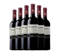 Solar Viejo Tempranillo Rioja Crianza 75 cl Vino tinto (Caja de 6 Botellas de 75 cl)