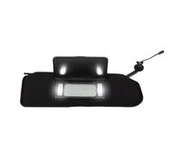 Solar Viseras Parasol para Chevrolet para Corvette C5 1997-2004 Par Viseras con Espejo Cortesía Panel Delantero Números Pieza 10442033 10442034(Black Right Side)