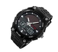 Solar Watch - Mens Solar Powered Watches, 9.45 Inches Multifunctional Digital Wristwatch with Date Display and Sport Design, Boys Fitness Drive Field Work Dress Sport Daily Wear Use