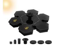 Solar Water Fountain, Floating Pump Sprayer, Outdoor Bird Bath Feature, Solar Powered Eco Friendly Durable Impermeable Floating Design, Garden Use for Porch Lawn Deck Patio Pool Pond Decor