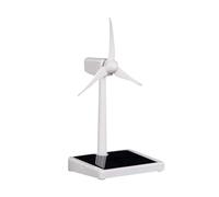 Solar Windmill Model | Educational Desk Windmill Model | Science Teaching Craft Decoration Ornament For Garden Home Desktop