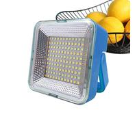 Solar Work Light - 10 x 10 x 4,5 cm Portable Lights For Camping LED - Efficient Rechargeable Flashlight Waterproof For Job Site Workshop Automotive Garage Car Repair Outdoor Adventure Hunting Fishing