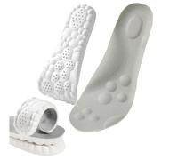 Solarapickleball - Plantillas para mujeres y hombres, cómodas almohadillas de espuma viscoelástica 4D, soporte de arco de nube, absorción de golpes, plantillas de zapatos con cojín que se adapta a