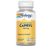 Solaray Capryl™ Ácido caprílico 100 cápsulas vegetales