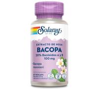 Solaray Bacopa 100 mg 60 Cápsulas Vegetales