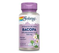 Solaray Suplemento Bacopa (Bacopa monnieri) 100 mg 60 VegCaps
