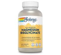 Solaray | Big Bisglycinato de Magnesio | Mantenimiento de los huesos| Funcionamineto de los músculos| Funcionamineo psicologico| sin gluten | Apto para veganos