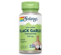 SOLARAY Black Garlic 500mg | Ajo | 50 Vegcaps, 200 g
