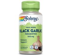 SOLARAY Black Garlic 500mg | Ajo | 50 Vegcaps, 200 g