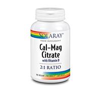 Solaray, Cal-Mag Citrate & Vit D 90 Vtapas