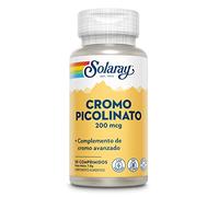 Solaray Suplemento Cromo Picolinato 200 mcg – 50 comprimidos
