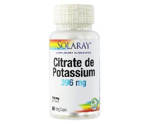 Solaray Citrato de Potasio 99mg 60 capsulas