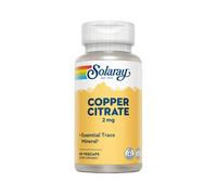 Solaray Cobre Citrato 2mg 60caps
