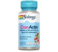 SOLARAY® CranActiN® (Arándano rojo) .60 VegCaps Concentrado de arándano rojo con vitamina C. Sin gluten. Apto para veganos.