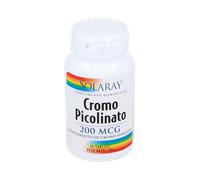 Solaray Cromo picolinato 200 mg, 50 comprimidos - suplemento mineral