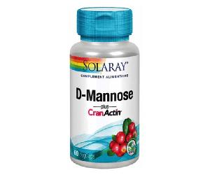 Solaray D Manosa de Arçandano comprimidos vegetales