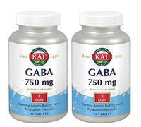 Solaray Kal - Gaba 750 Mg - 90 Comprimidos , 2 Pack