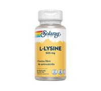 Solaray L-Lysine 500 mg 60 Cápsulas Vegetales