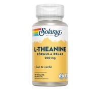 Solaray L-teanina 200 mg 45 cápsulas vegetales