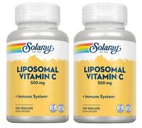 Solaray Liposomal Vitamina C 500 mg 2x100 Cápsulas Vegetales