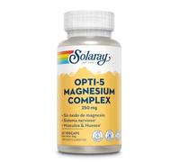 Solaray | Magnesium Complex | Combinación de 5 magnesios | 60 vegcaps | Combinación de 5 magnesios
