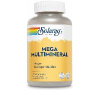 Solaray Mega Multi Mineral 120 Cápsulas Vegetales