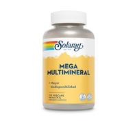 Solaray Multimineral Mega MultiMineral - 120 cápsulas vegetales - Apto para veganos
