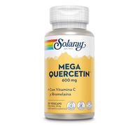 Solaray Mega Quercetin 600mg | Quercetina | 30 VegCaps, 30 unidad, 1