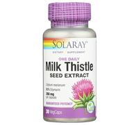 Solaray Milk Thistle Cardo Mariano 30 Cáps