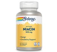 Solaray Niacin 500mg | Niacina | 100 VegCaps