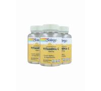 Solaray PACK 3 - VITAMINA C 1000 miligramos Complementos Alimenticios para el Descanso y la Relajación