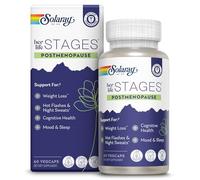 SOLARAY Postmenopause her Life Stages - Suplementos postmenopausia para mujeres con resveratrol - Vegano y hecho sin hormonas - Vegano - Verificado en laboratorio - 30 porciones, 60 cápsulas vegetales