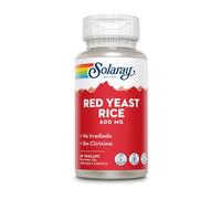 Solaray Levadura roja de arroz - Monascus purpureus - Apto para veganos - 45 cápsulas