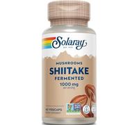Solaray Hongos Shiitake 500 mg fermentados orgánicos 60 VegCaps