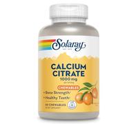 CALCIUM CITRATE 1000 mg comprimidos masticables naranja 60 u