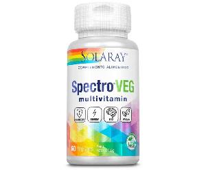 Solaray Spectro Multivitamínico 60 Cápsulas Vegetales