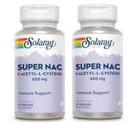 Solaray Super Nac 600 mg 2x60 Vegcaps