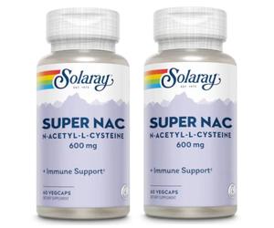 Solaray Super Nac 600 mg 2x60 Vegcaps