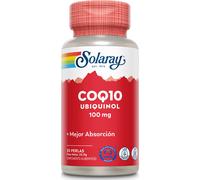 Solaray Suplemento Ubiquinol CoQ-10 100 mg 30 perlas