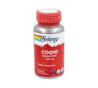 Solaray Ubiquinol CoQ10 100 mg, 30 cápsulas - suplemento de coenzima Q10